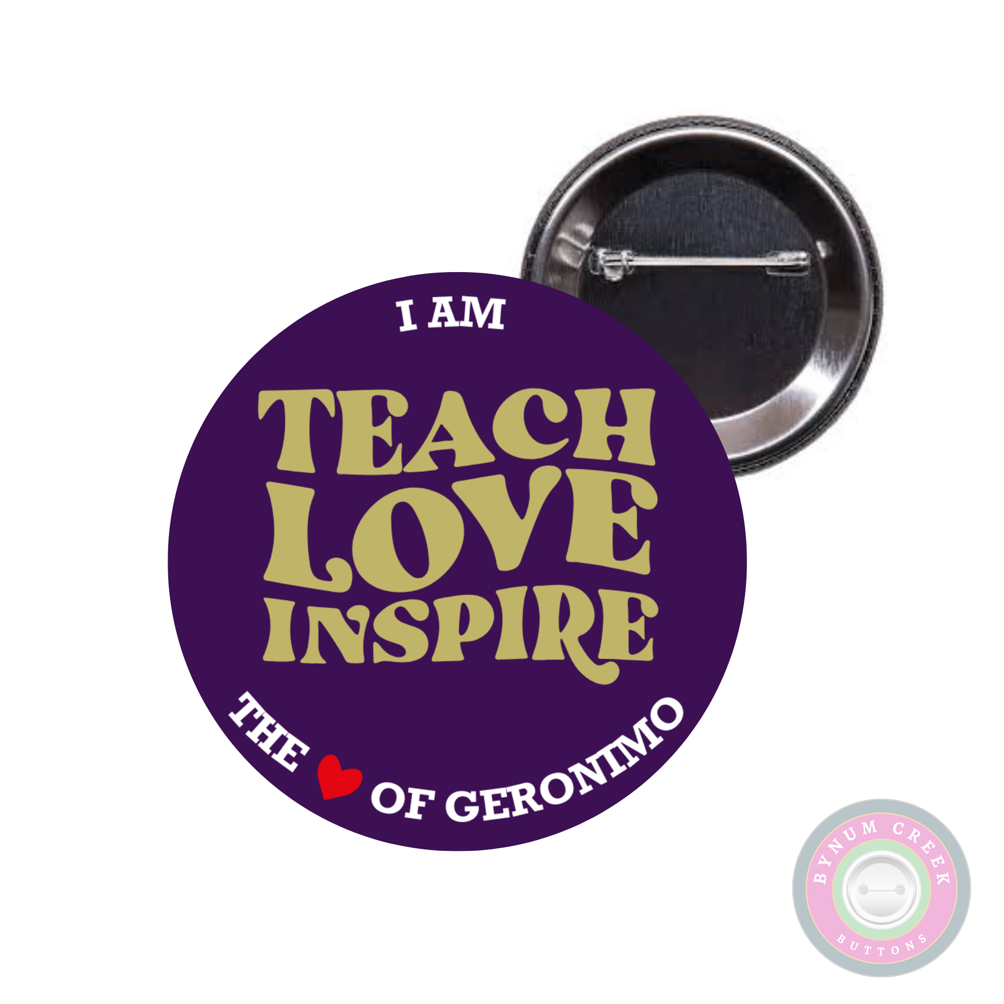 Teach Love Inspire - Gold